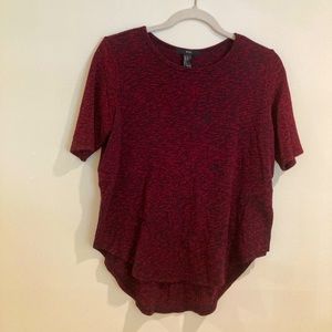 Short sleeve sweater shirt